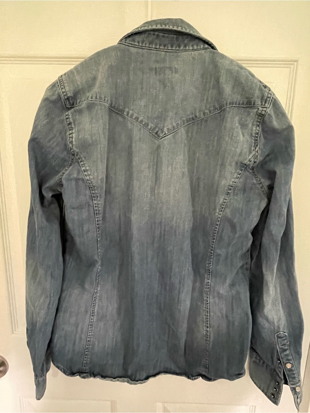 J. Crew Denim Shirt - M - Picture 4 of 4